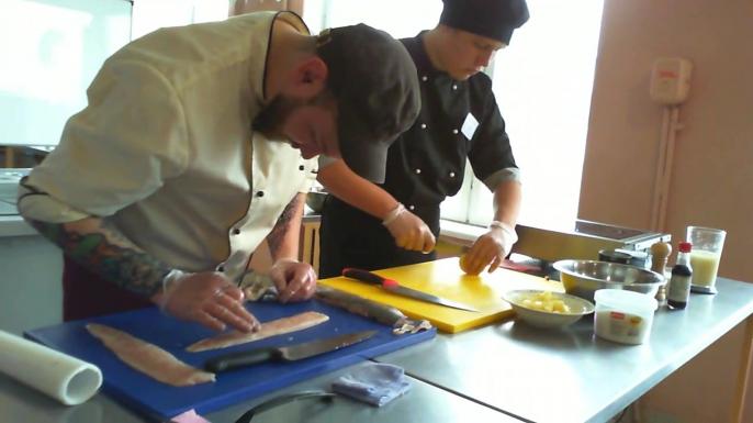 Międzynarodowe gotowanie na ekranie