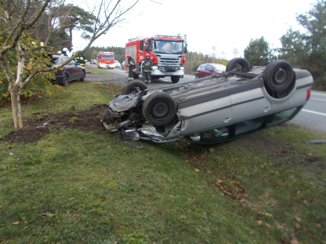 Wypadek w miejscowości Potażniki