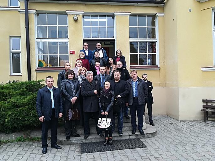 Delegacja z Ukrainy w Strzałkowie