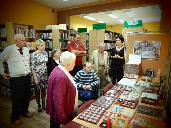 Wernisaż wystawy numizmatów w Zagórowie