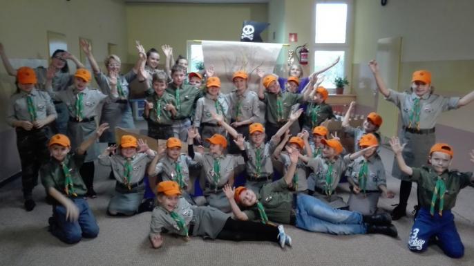 Zuchy z Pyzdr miały swój pierwszy biwak