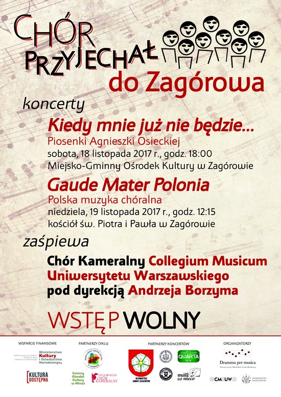 Chór przyjechał !