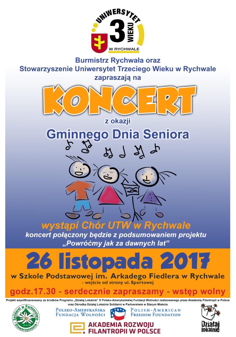 Koncert Uniwersytetu Trzeciego Wieku