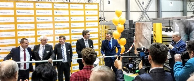 Otwarcie nowej hali w Gebhardt Stahl Polska Sp. z o.o.