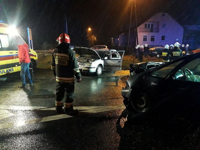 Wypadek  w miejscowości Genowefa