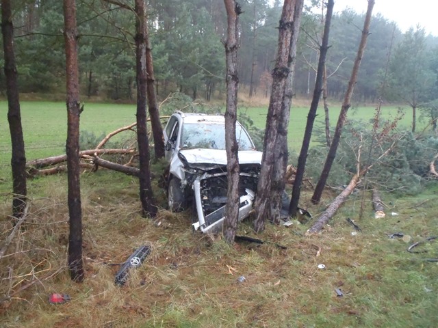 Groźny wypadek Smolniki Powidzkie