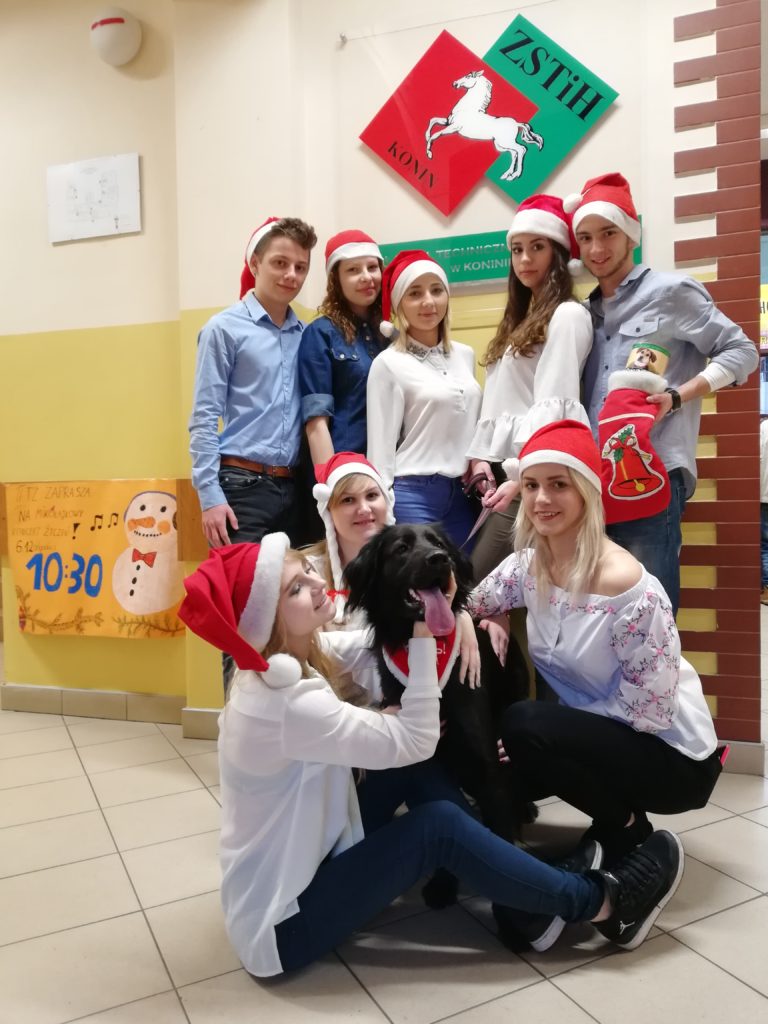 ZSTiH: uczniowie zebrali 130 kg karmy dla Konińskiego Schroniska Dla Bezdomnych Zwierząt