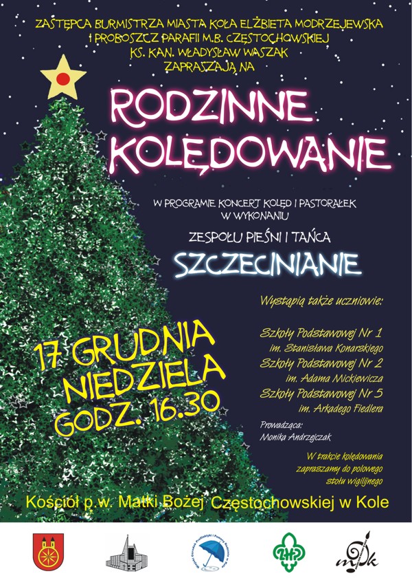 Zapraszamy na Rodzinne Kolędowanie 2017