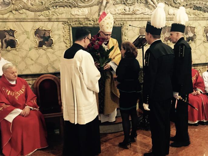 Kłodawa: bp Mering przewodniczył modlitwie w intencji górników