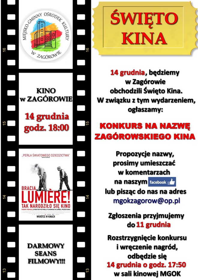 Święto kina w Zagórowie