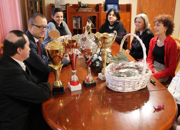 Wizyta uczestników Abilimpiady