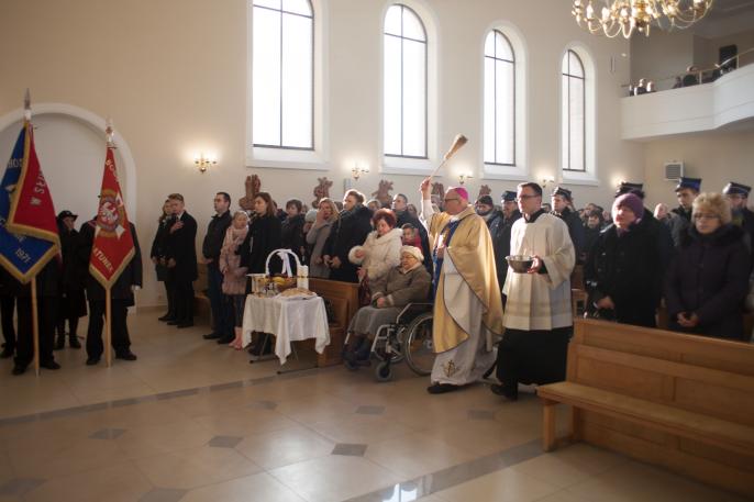 Żychlin: pierwszy odpust w budującym się kościele