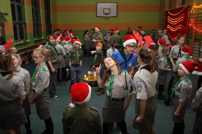 Świątecznie u harcerzy
