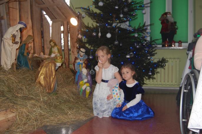 Spotkanie wigilijne  w ZS CKU