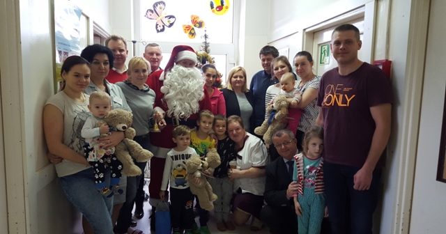 Świąteczni goście w szpitalu