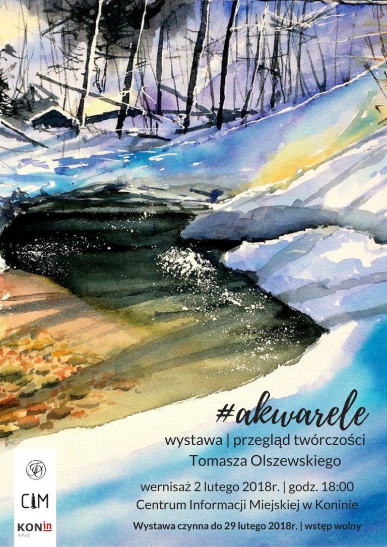 Wernisaż  konińskiego artysty Tomasza Olszewskiego