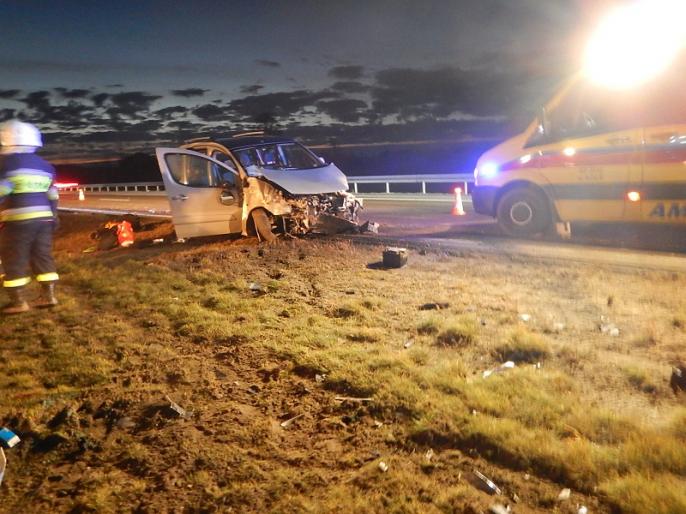 Wypadki drogowe na autostradzie