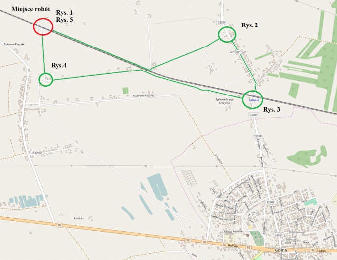 Zamknięcie przejazdu w Spławiu
