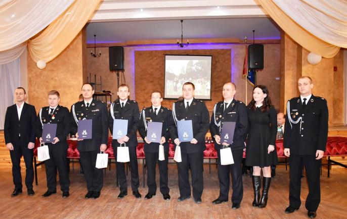 Zebranie sprawozdawcze  w OSP Kłodawa