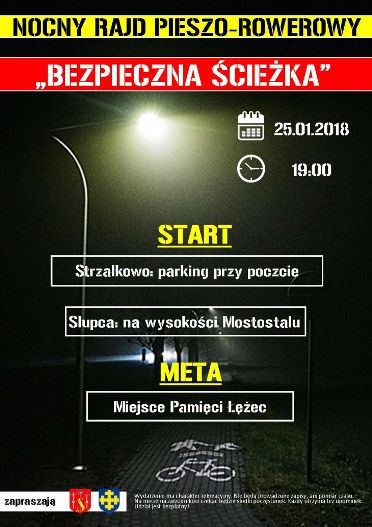 Zapraszamy na rajd oświetloną ścieżką