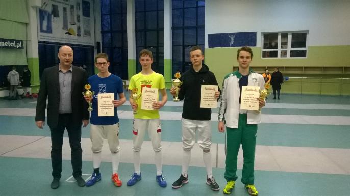 III Puchar Polski Juniorów Młodszych w szabli mężczyzn