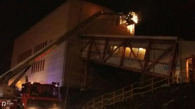 Pożar pyłu węglowego w elektrowni Pątnów