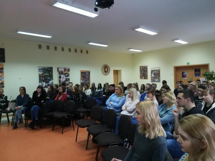 Wolontariusze EVS w ZSEU w Żychlinie