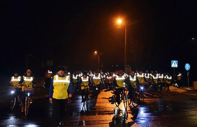 Rajd na bezpiecznej ścieżce pieszo – rowerowej