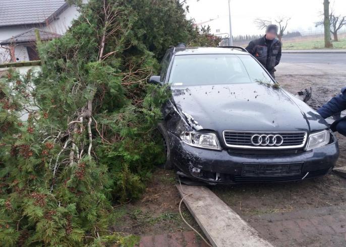 Wierzbinek – Młody kierowca stracił prawo jazdy