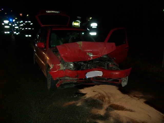 Wypadek na krajówce