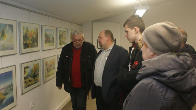 Akwarele w CIM na Bulwarze