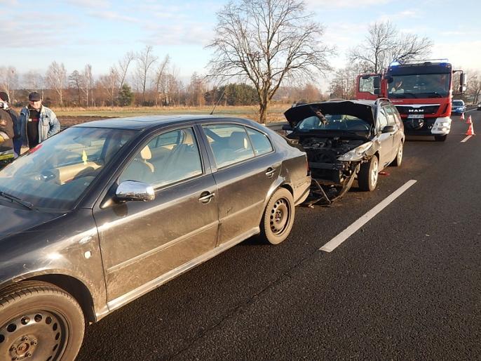 Wypadek na DK 92 w Mariampolu