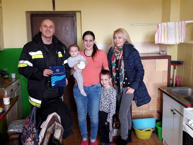 Czujniki dymu od Wojewody Wielkopolskiego