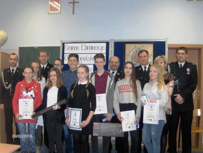 Eliminacje gminne Ogólnopolskiego Turnieju Wiedzy Pożarniczej