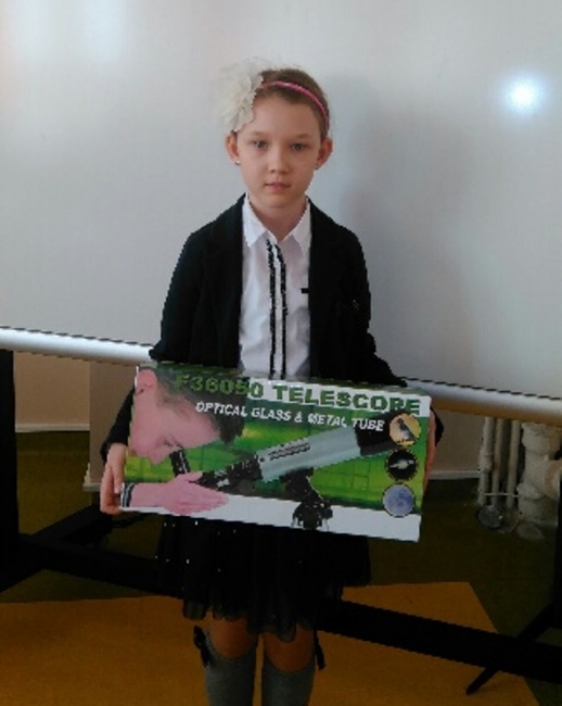 Julia laureatką Ogólnopolskiej Olimpiady Wiedzy Archimedes