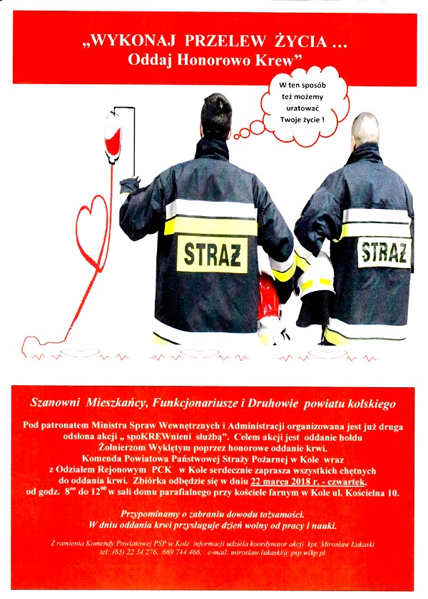 Wykonaj przelew życia…