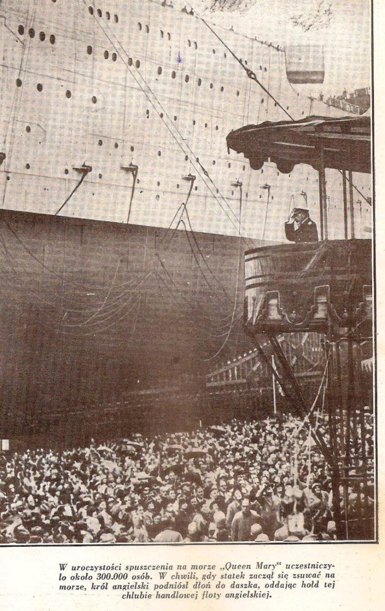 Lata trzydzieste – Brytyjski transatlantyk