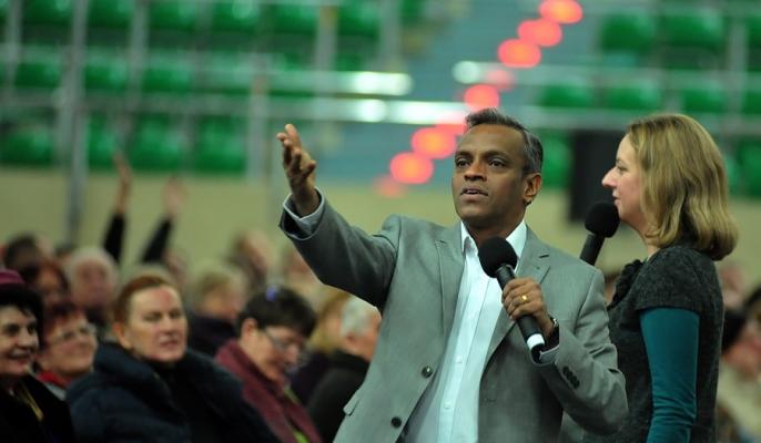 Ewangelizator z Malezji w Licheniu