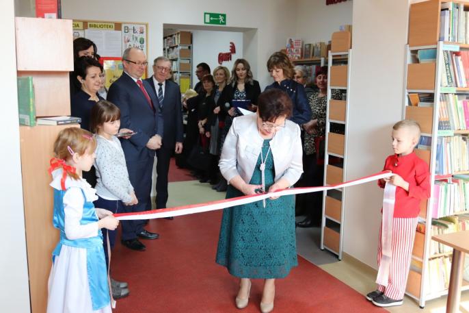 Otwarcie Gminnej Biblioteki Publicznej w Rzgowie