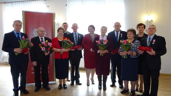 Medale Za długoletnie pożycie małżeńskie