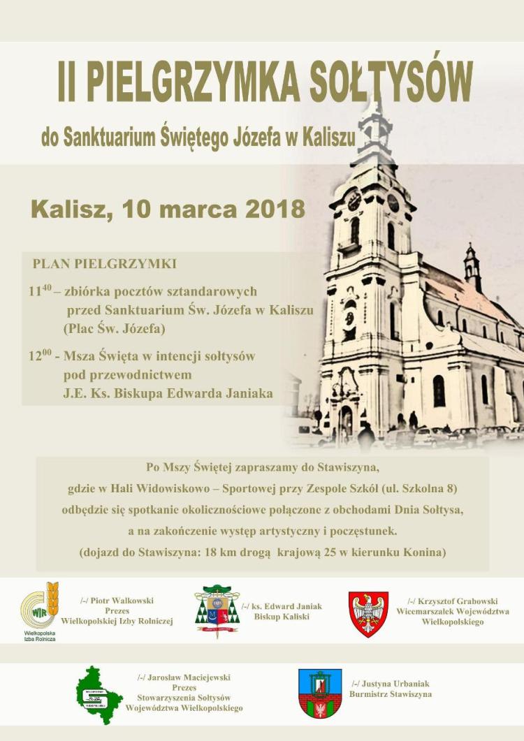 II Pielgrzymka Sołtysów do Świętego Józefa Kaliskiego