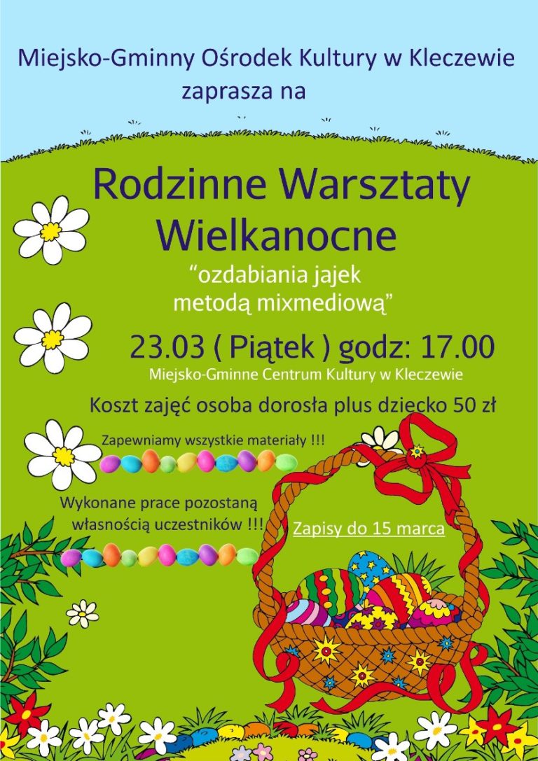 Rodzinne warsztaty wielkanocne