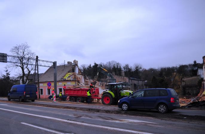 Wyburzanie na Kolskiej