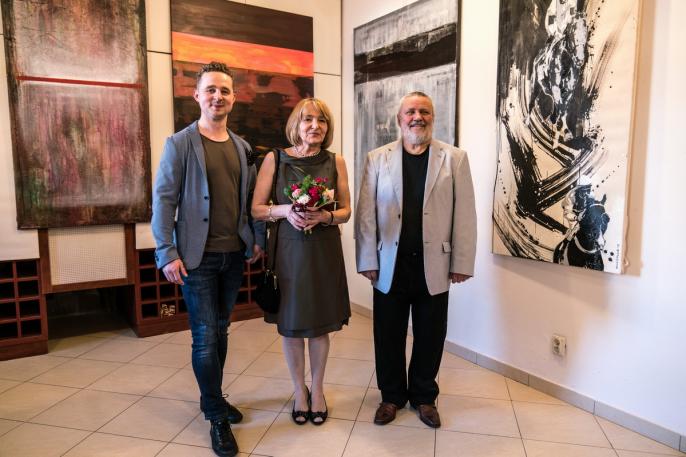 Wernisaż obrazów Danuty Drzewieckiej