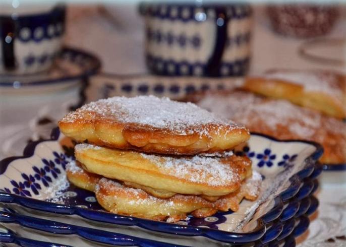 Przedwojenna kuchnia konińska (35) – Racuszki z jabłkami