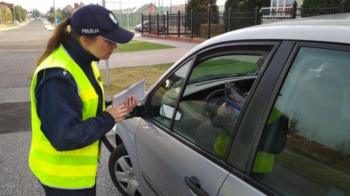 O bezpieczeństwie na drodze przy szkole
