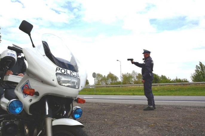 Policjanci kontrolowali prędkość