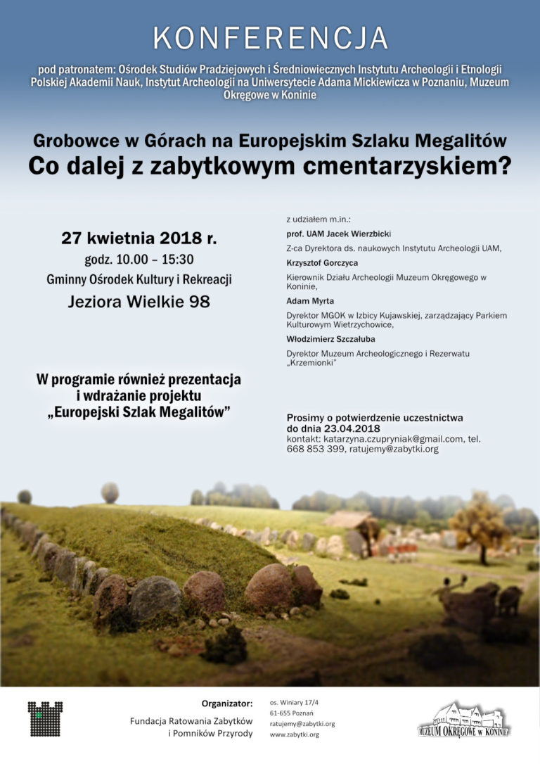 Fundacja Ratowania Zabytków i Pomników Przyrody zaprasza