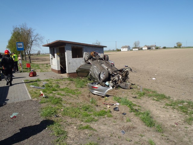 Bardzo groźny wypadek na K92