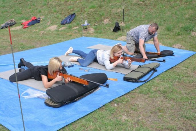 Trenują strzelanie